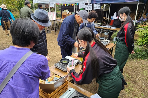 ふるさと魅力発見隊 古内茶庭先カフェ